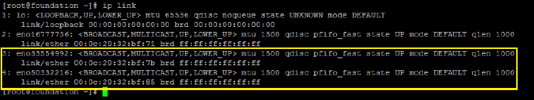 configure network bridge in centOS RHEL 7