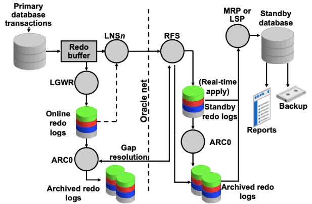 Oracle Data Guard Architecture