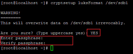 cryptsetup