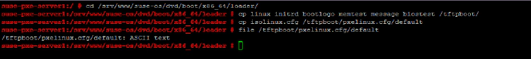 copy isolinux.cfg