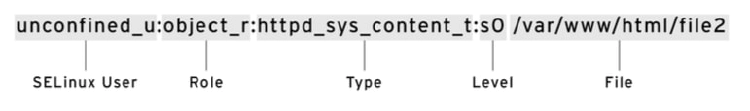 SELinux file context