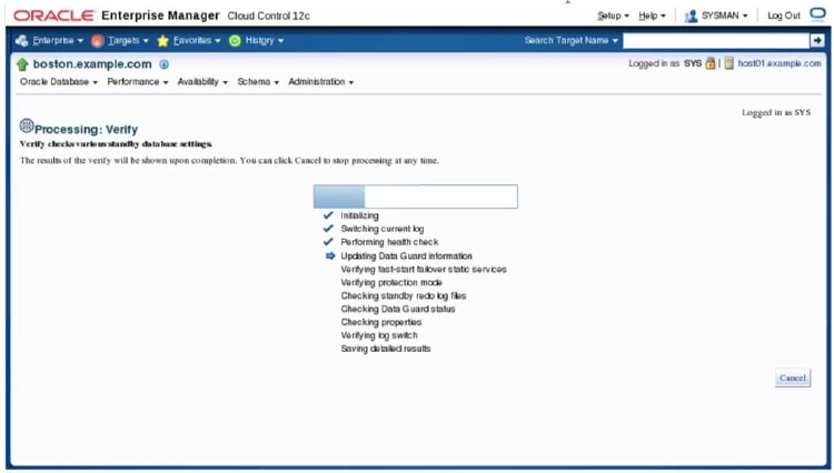 Verifying Configuration