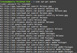 Update system package lists